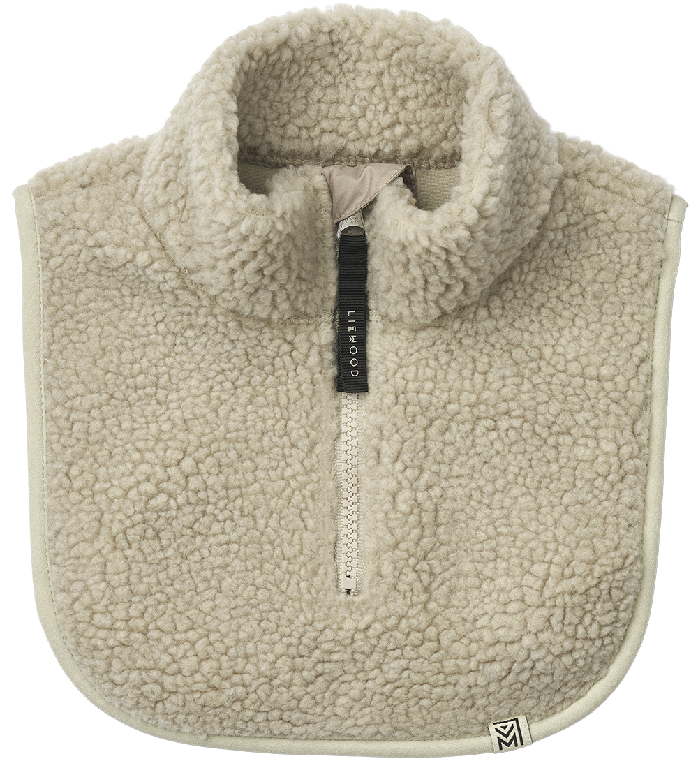 Liewood Neck Warmer w. Zipper - Rest - Fleece - Mist