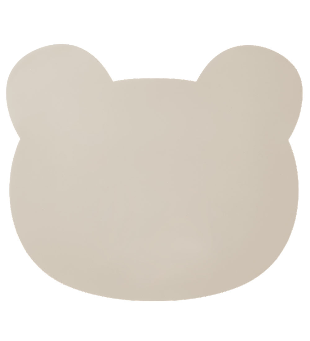 Liewood Placemat - Aura Bear - Silicone - Sandy