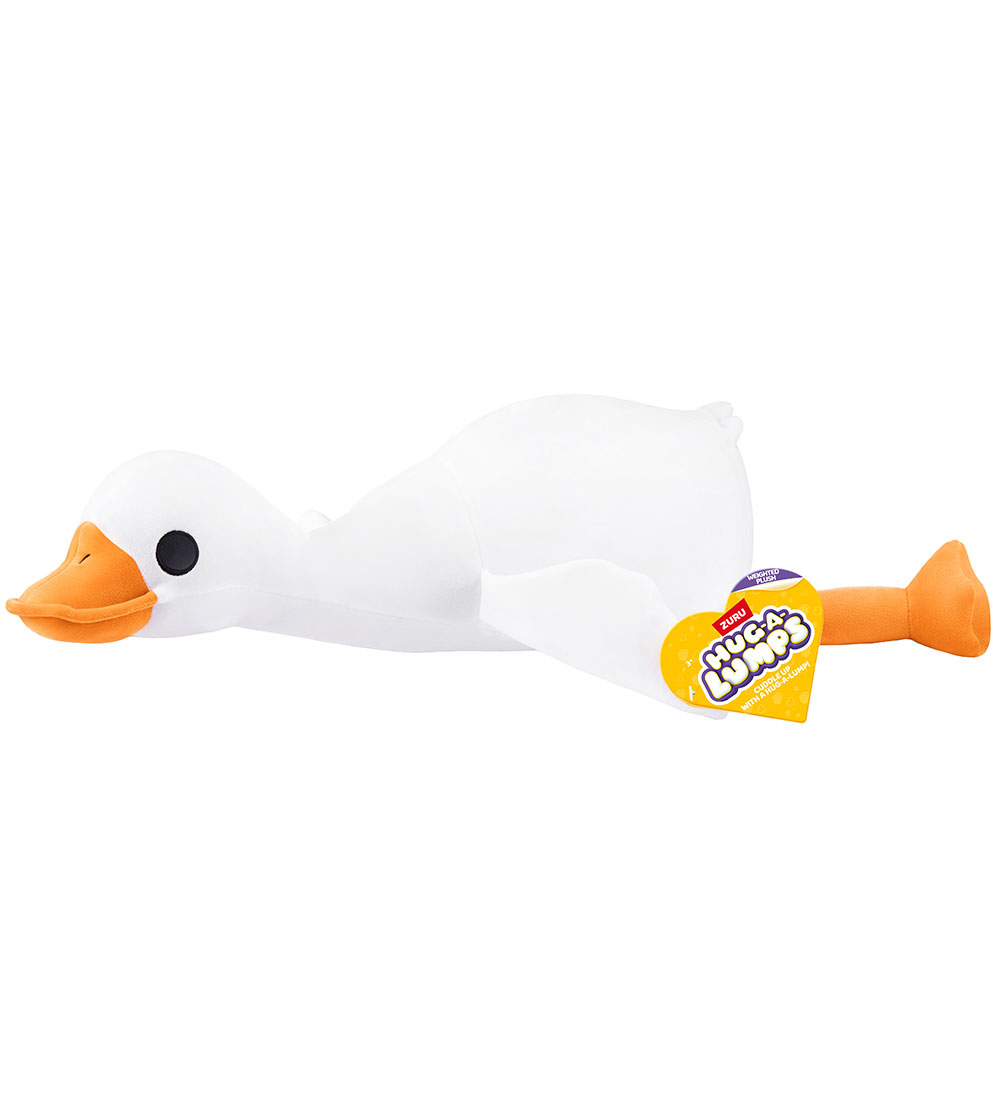 Hug A Lumps Soft Toy w. Weight - 50 cm - Goose - Stomach