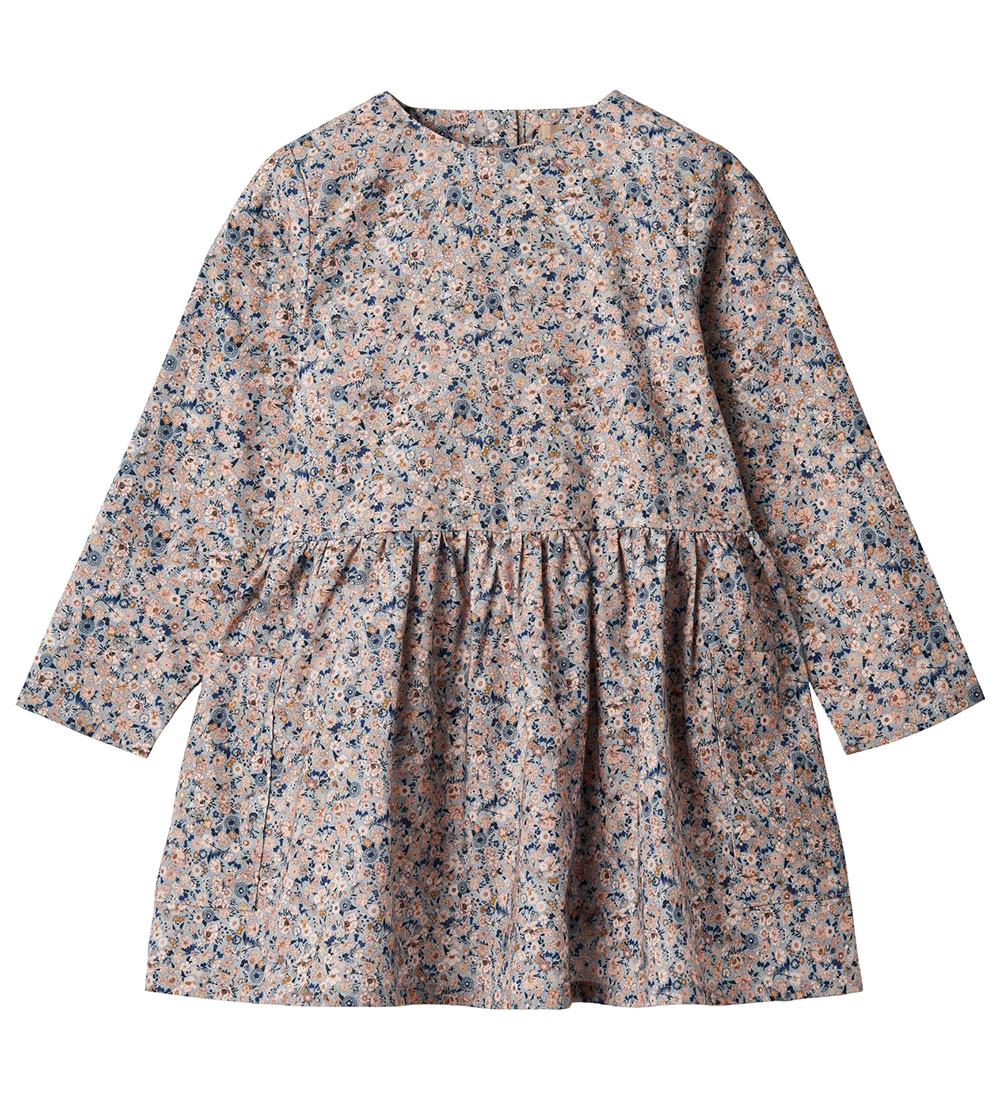 Wheat Dress - Aima - Cloudy Wild Flowers