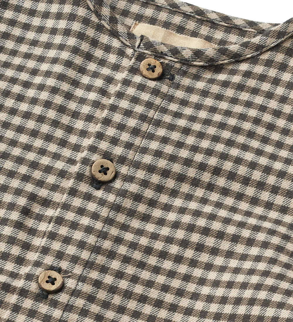 Wheat Shirt - Shelby - Raven Check
