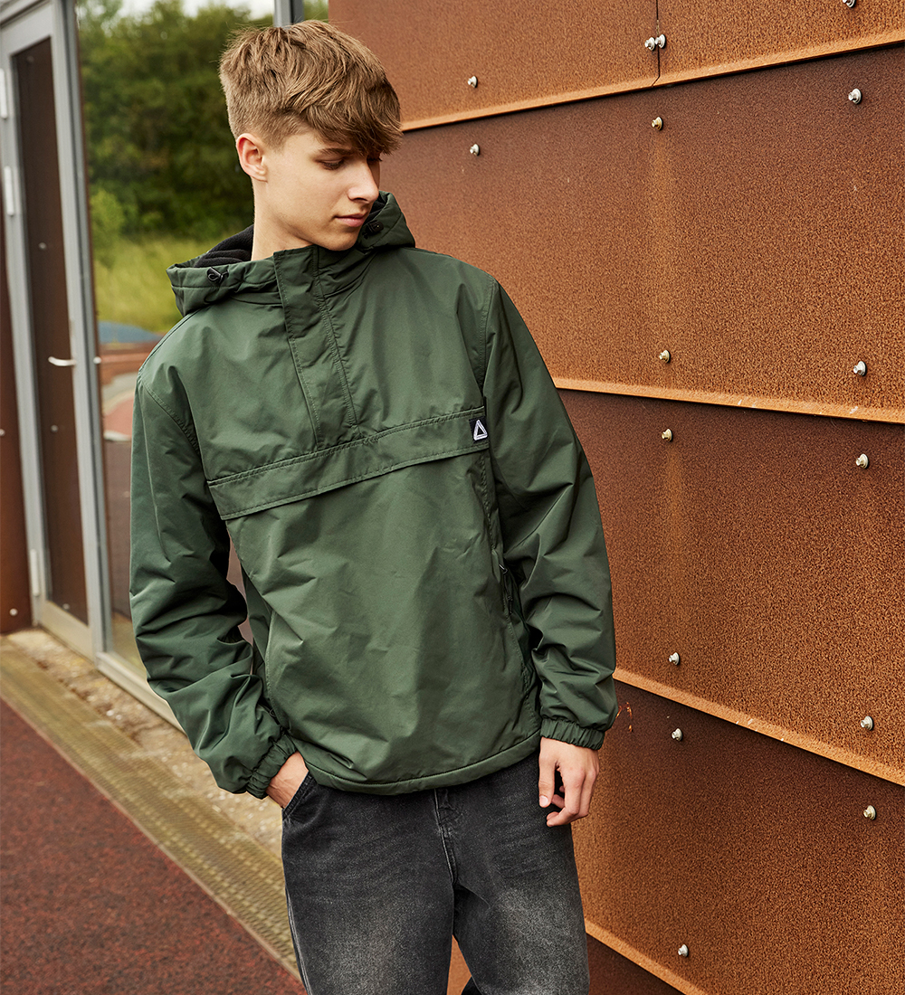 Hound Jacke - Windbreaker Pullover - Deep Green