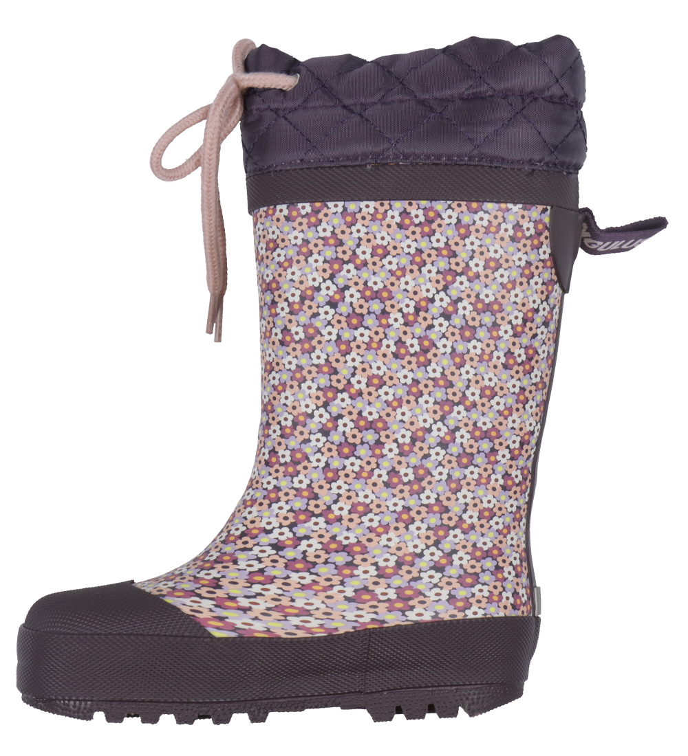 Angulus Thermo Boots w. Wool lining - Flowers