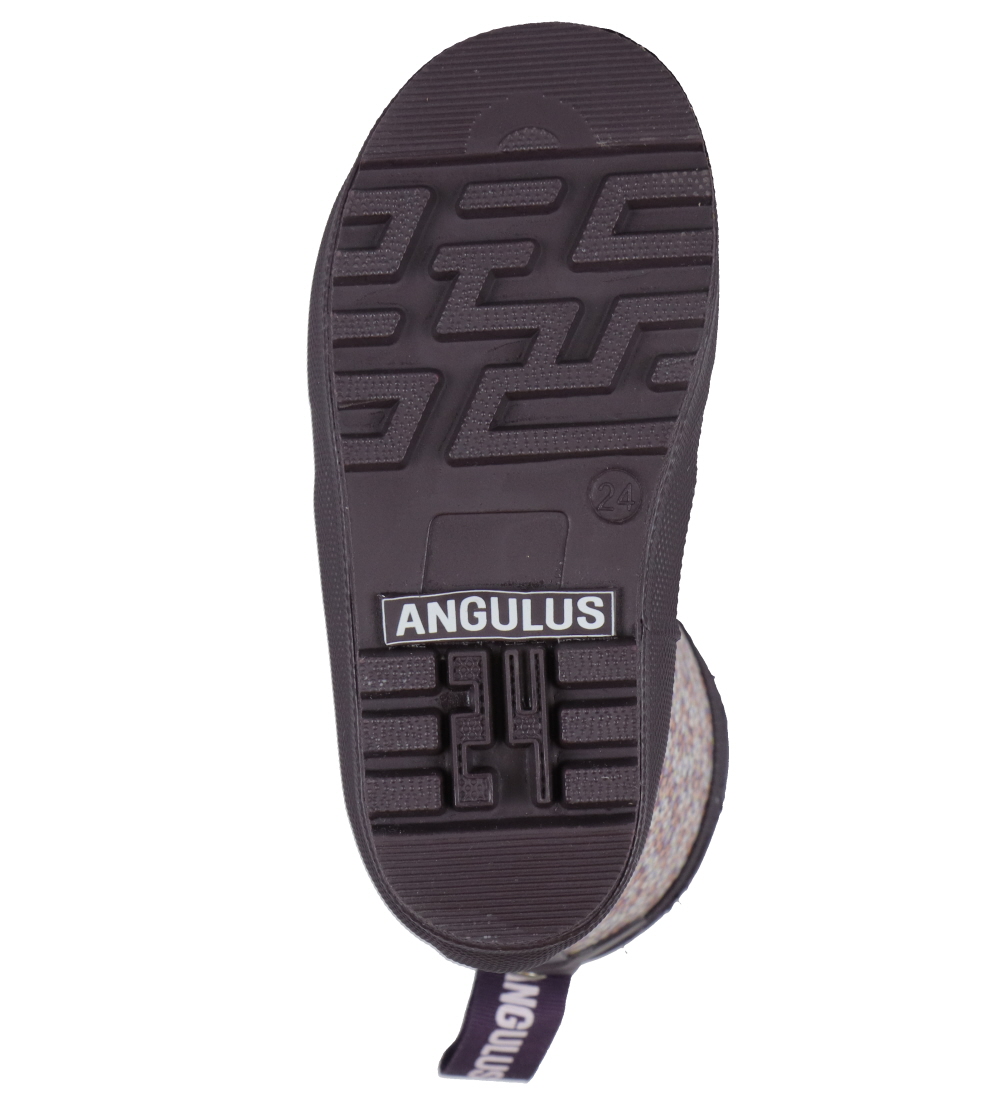 Angulus Thermo Boots w. Wool lining - Flowers
