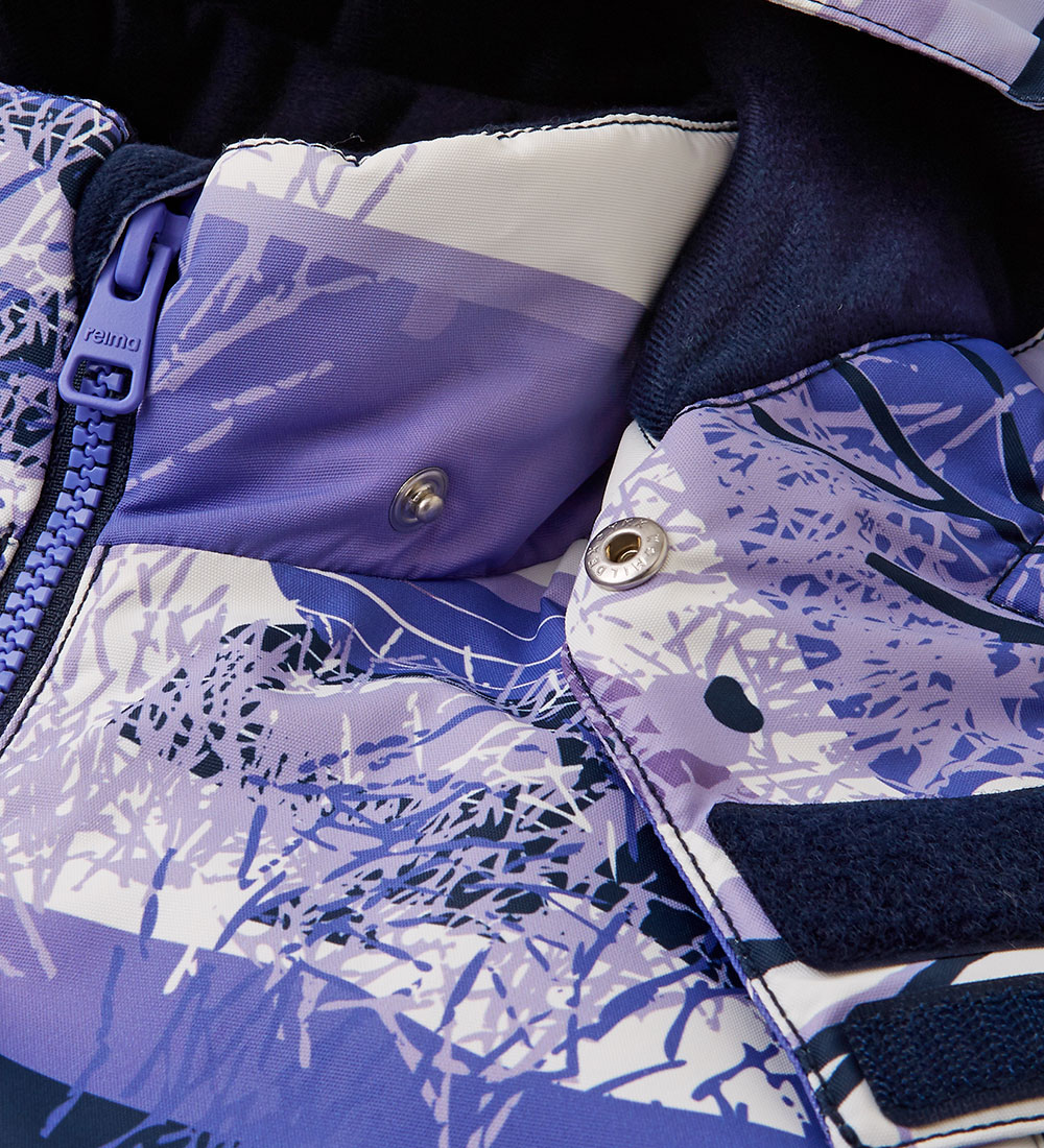 Reima Snowsuit - Kurikka - Breezy Violet w. Print
