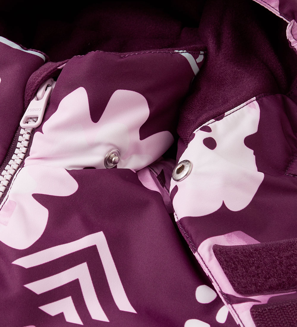 Reima Snowsuit - Kurikka - Deep Purple w. Print