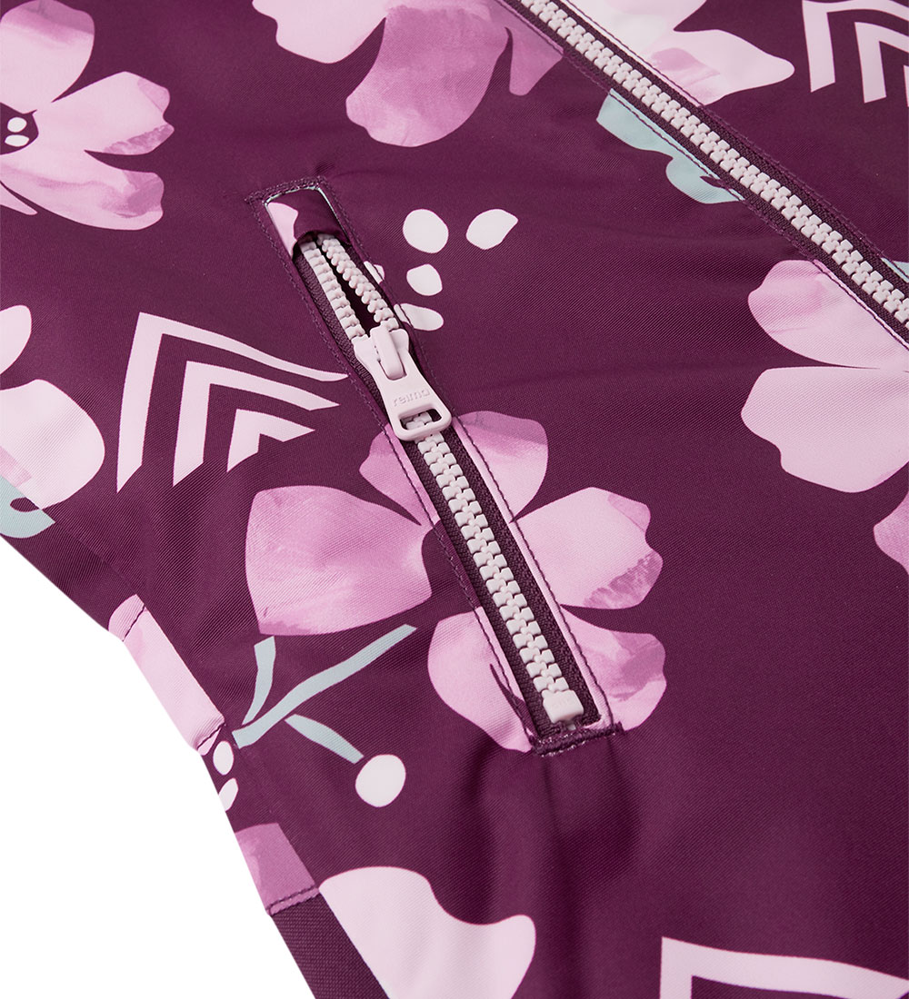 Reima Snowsuit - Kurikka - Deep Purple w. Print