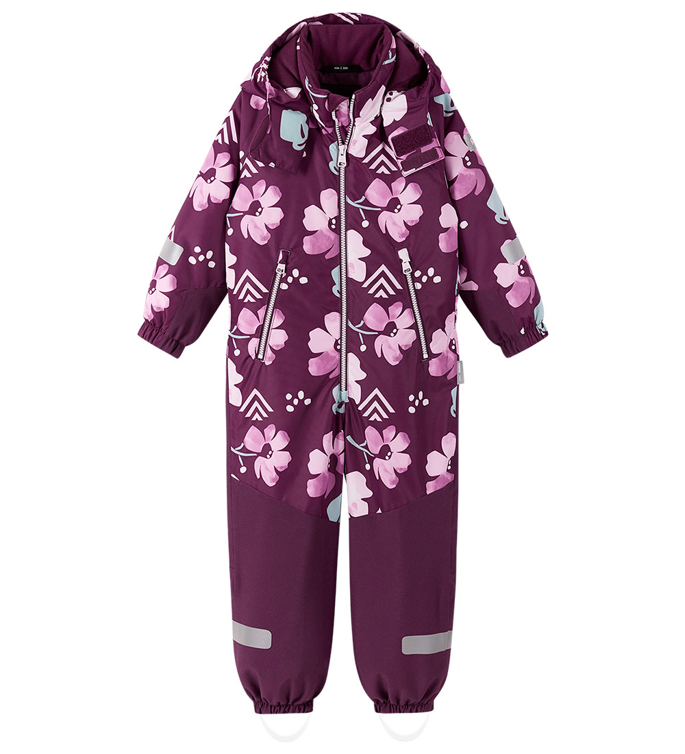Reima Snowsuit - Kurikka - Deep Purple w. Print