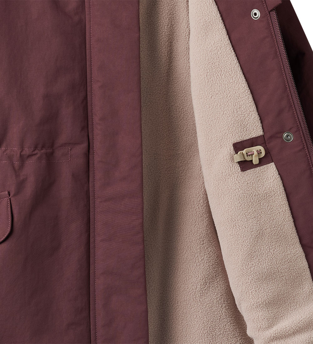 Wheat Winter Coat - Mathilde Tech - Purple Dawn
