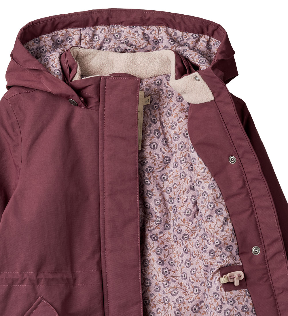 Wheat Winter Coat - Tove Tech - Purple Dawn