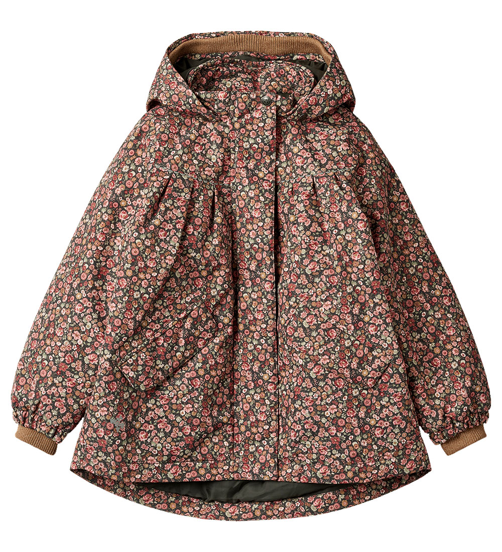 Wheat Winterjacke - Mimmi Tech - Raven Wild Blumen