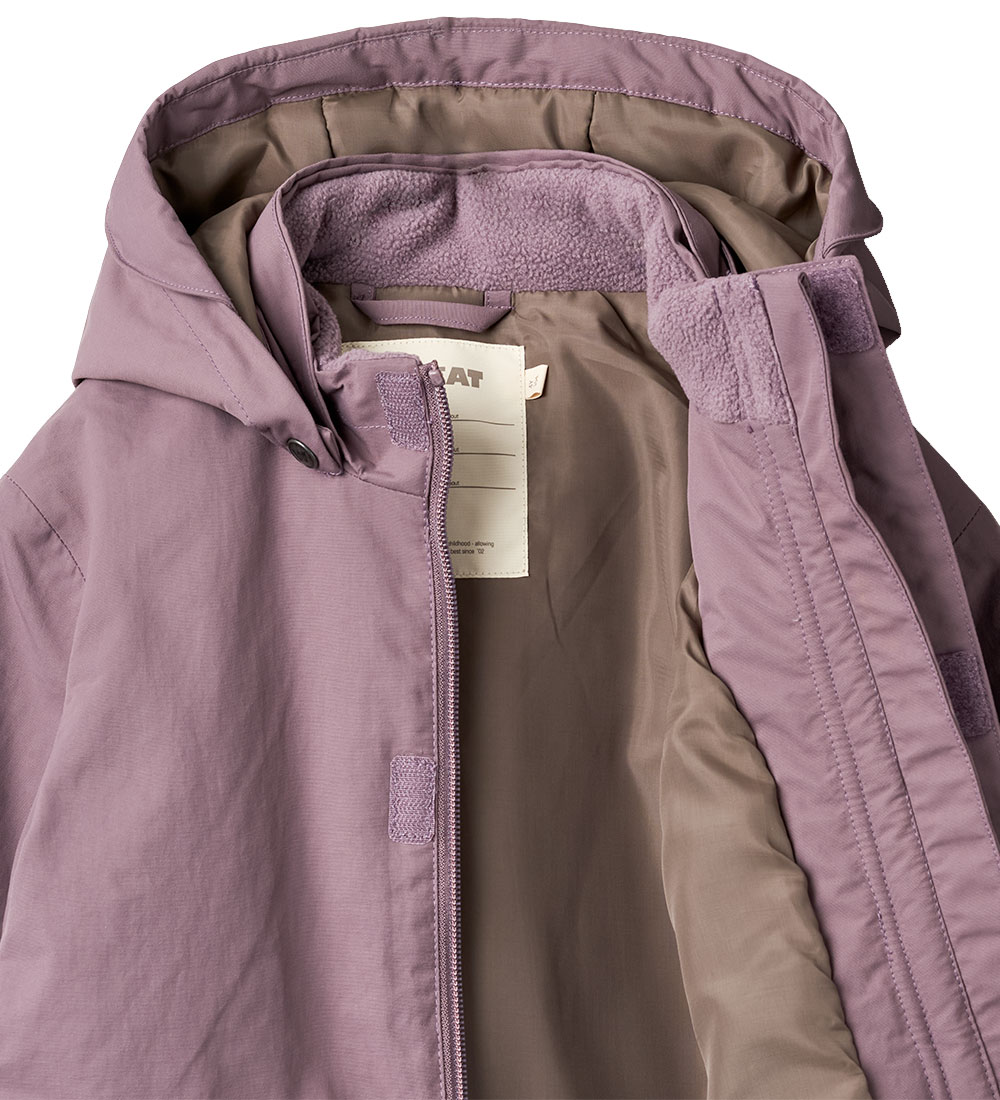 Wheat Winterjacke - Parka Jello Tech - Dry Flieder