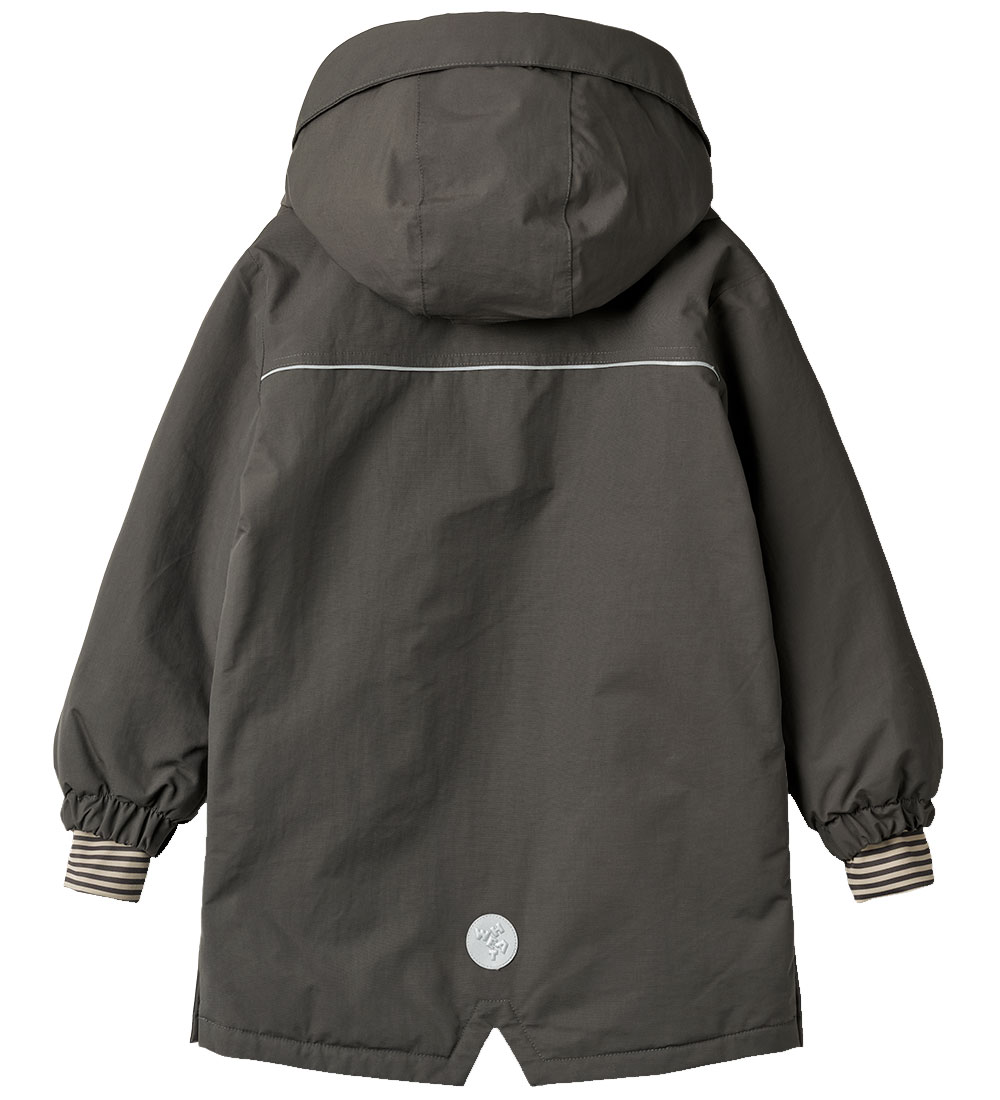 Wheat Winter Coat - Parka Jello Tech - Raven