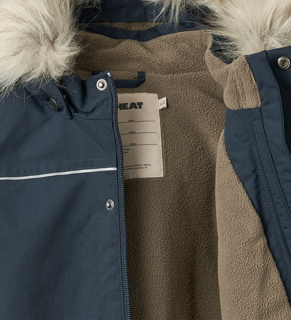 Wheat Winter Coat - Kasper Tech - Dark Blue