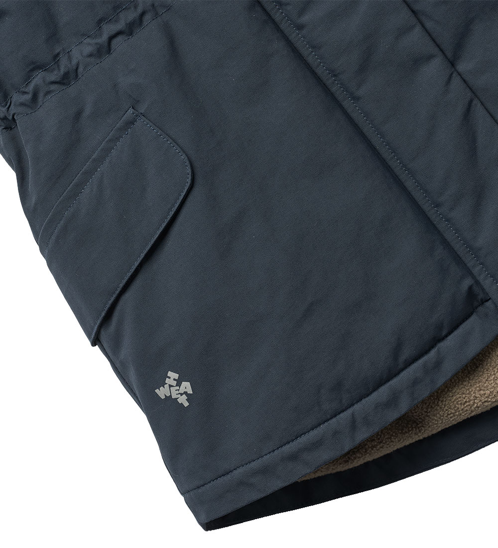 Wheat Winter Coat - Mathilde Tech - Dark Blue