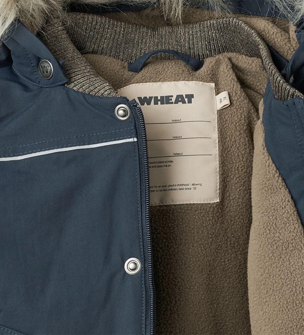 Manteau d'Hiver Wheat - Kasper Tech - Dark Blue