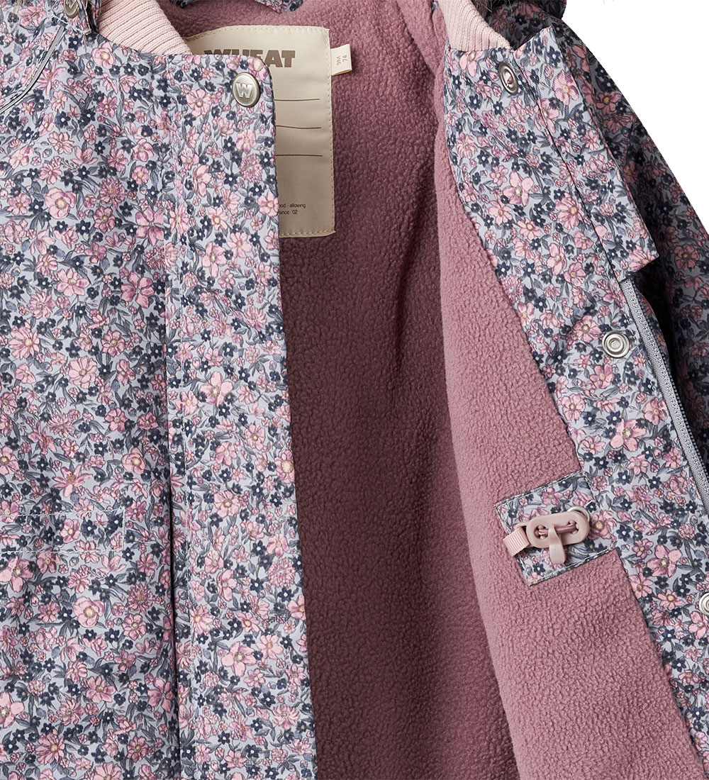 Wheat Winter Coat - Mathilde Tech - Winter Flowers