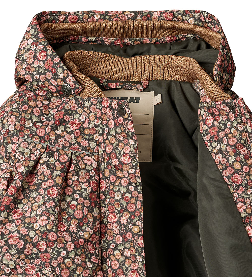 Wheat Winterjacke - Mimmi Tech - Raven Wild Blumen
