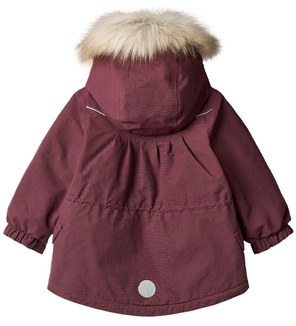 Wheat Winter Coat - Mathilde Tech - Purple Dawn