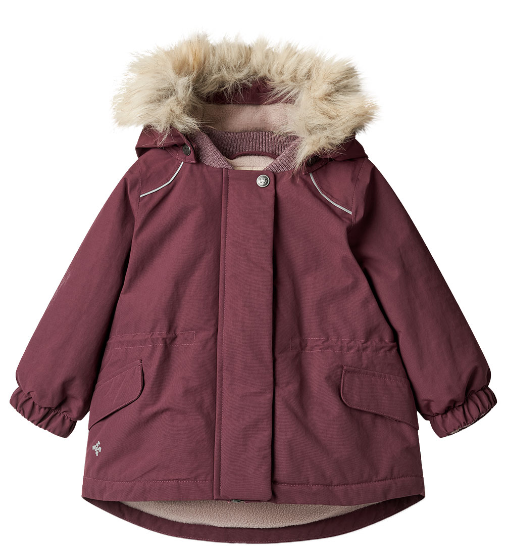 Wheat Winter Coat - Mathilde Tech - Purple Dawn