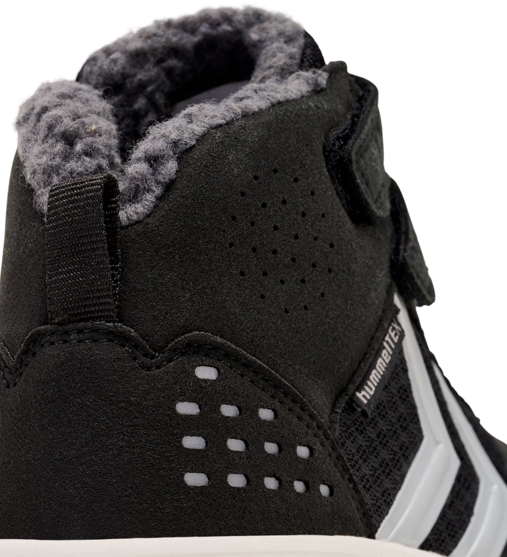 Hummel Winter Boots - Crosslite Winter Mid - Tex - Caviar