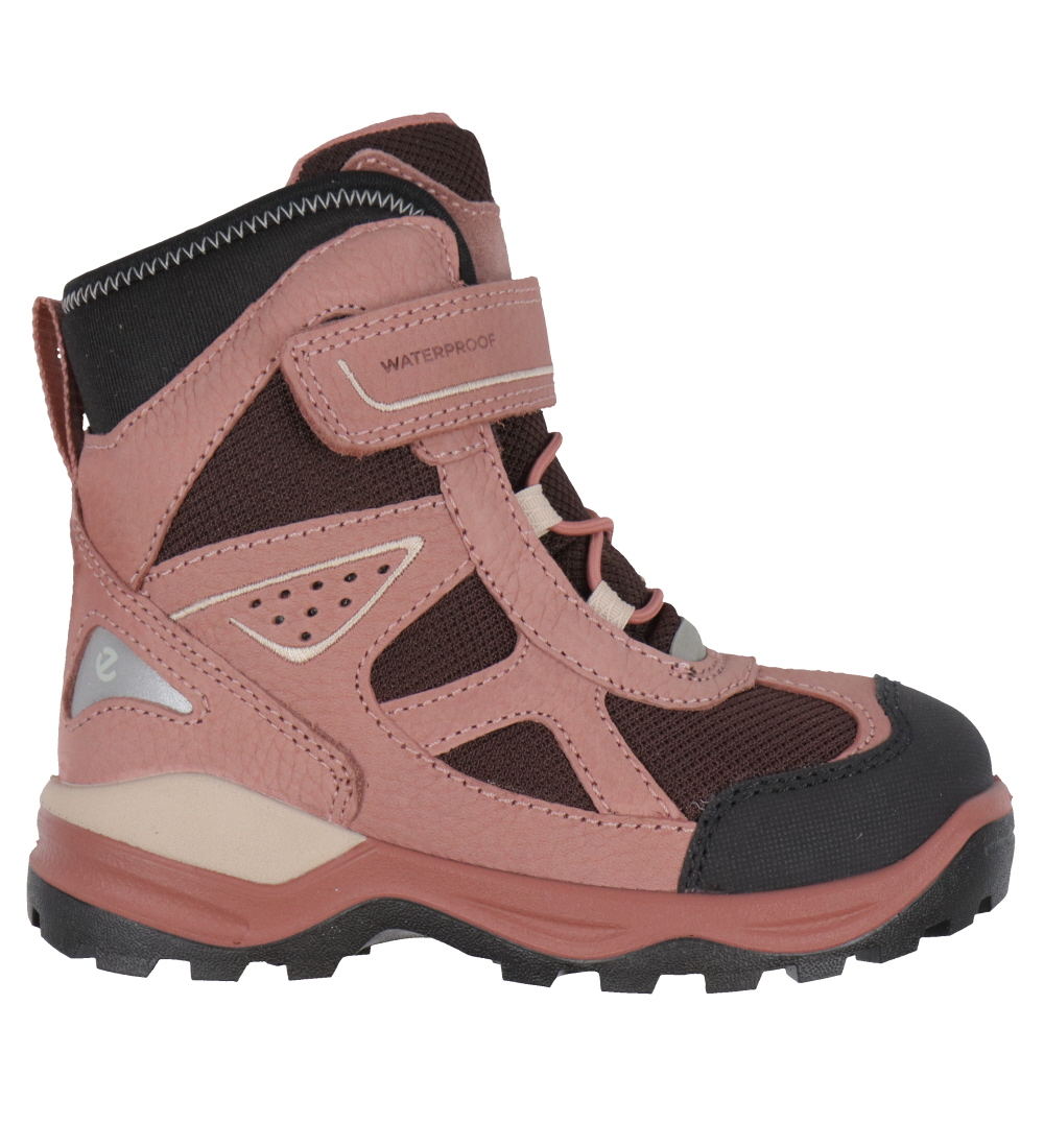 Ecco Winterlaarzen - Snow Mountain 1S Wp - Black/Petal/Fig