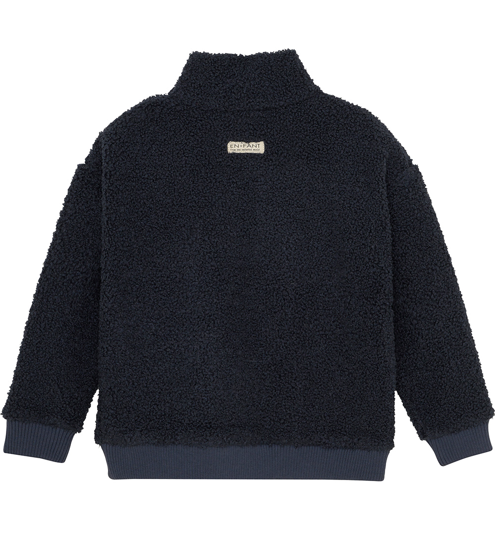 En Fant Fleece Jumper - Pullover Teddy - Parisian Night