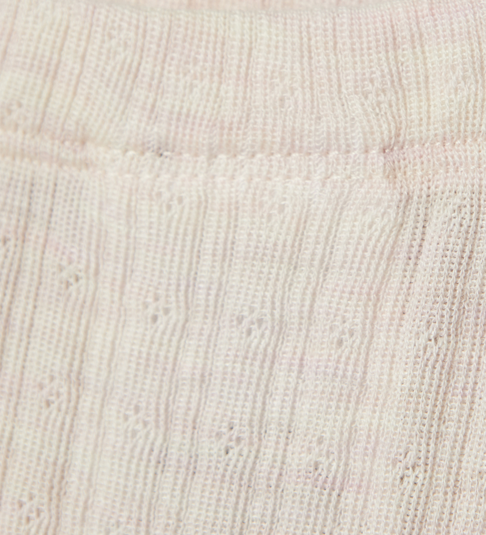 Name It Leggings - Wool - Rib - NbfWossa - Lilac Ash