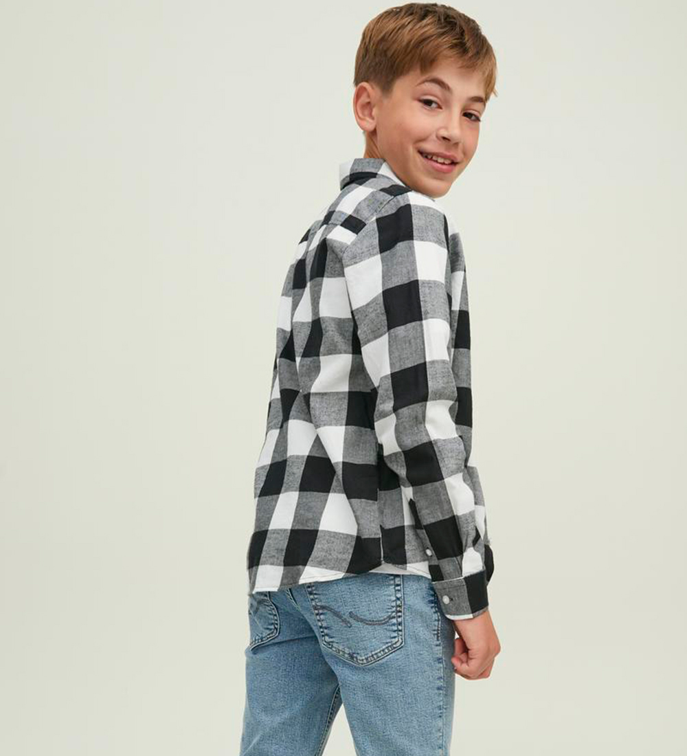 Jack & Jones Shirt - Noos - JjeGingham - Whisper White/Checks