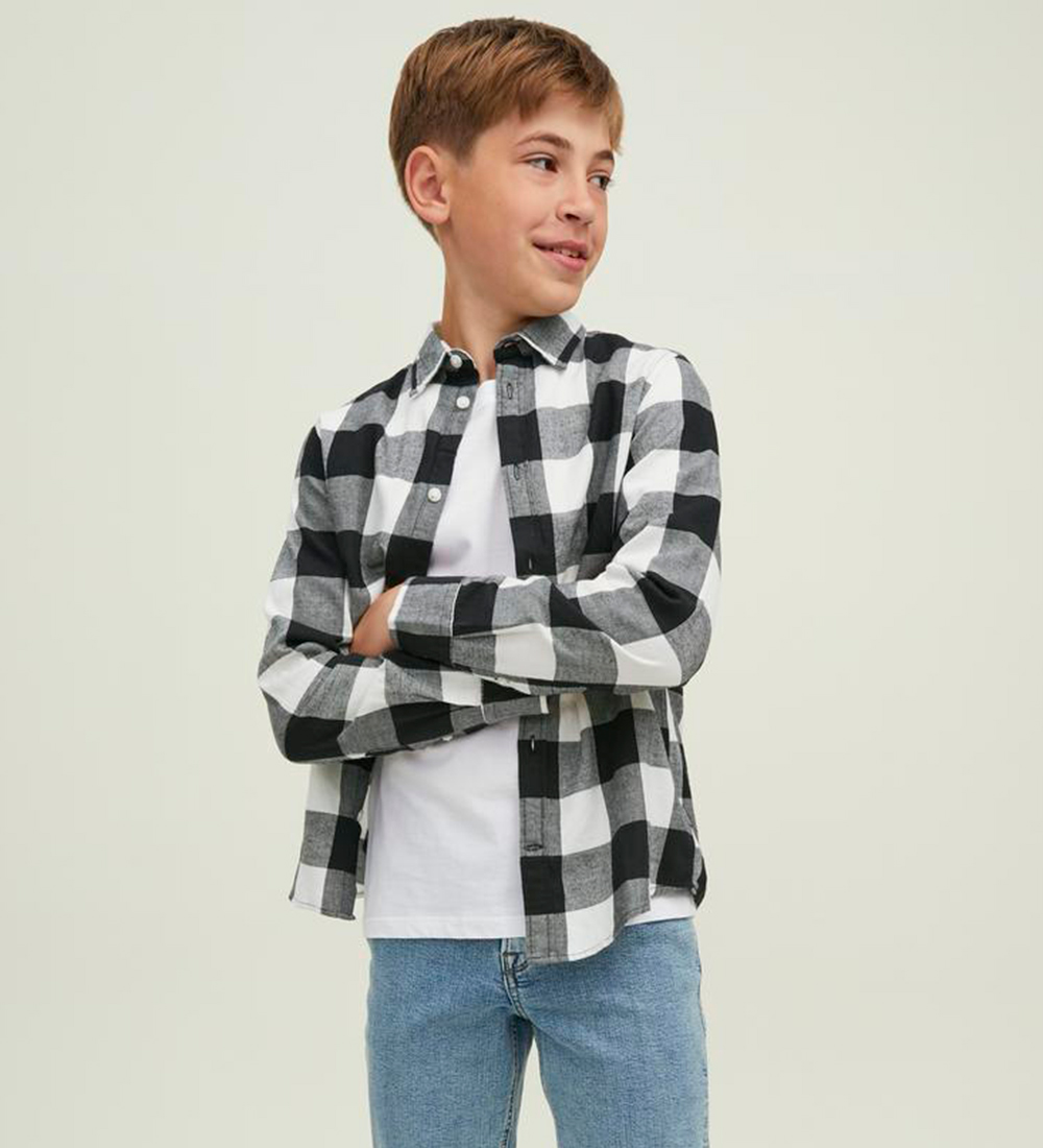 Jack & Jones Shirt - Noos - JjeGingham - Whisper White/Checks
