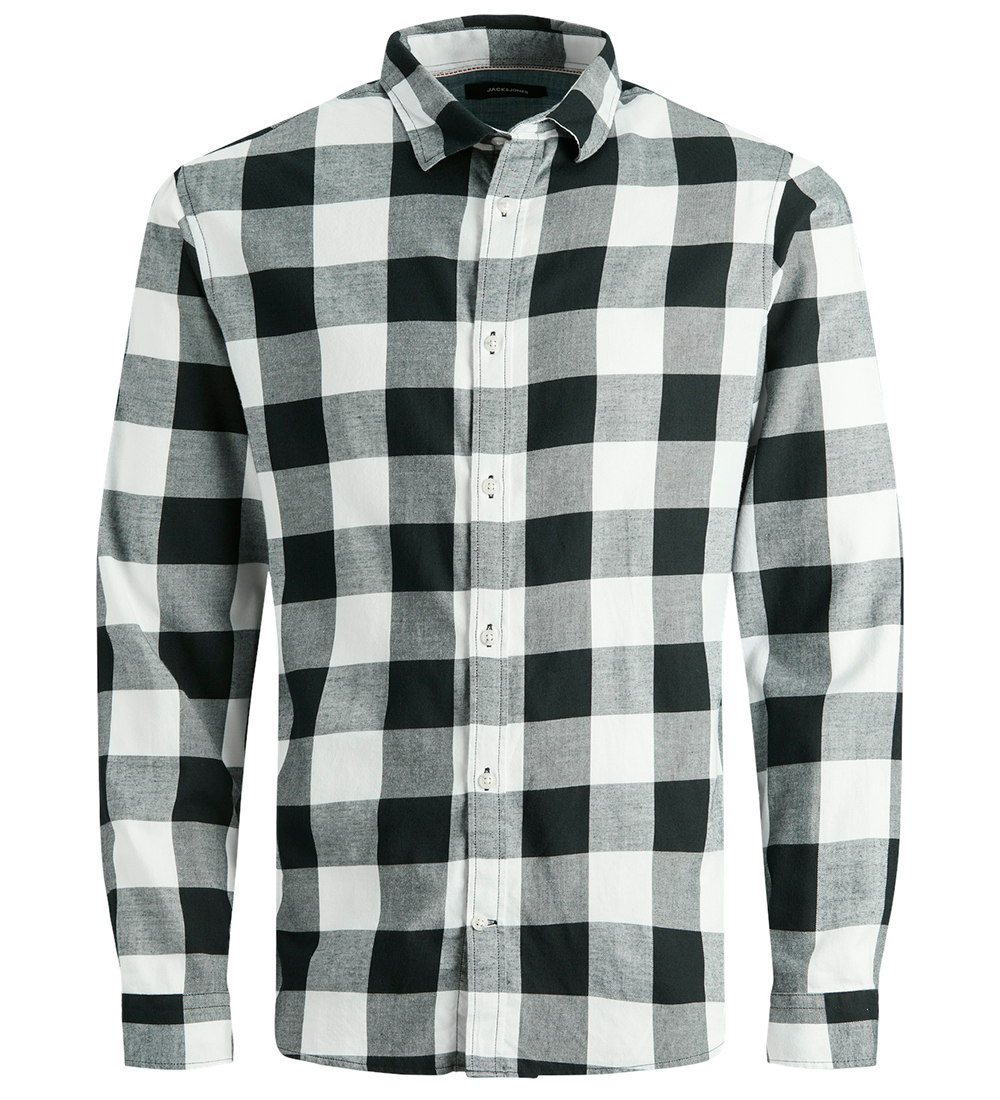 Jack & Jones Shirt - Noos - JjeGingham - Whisper White/Checks