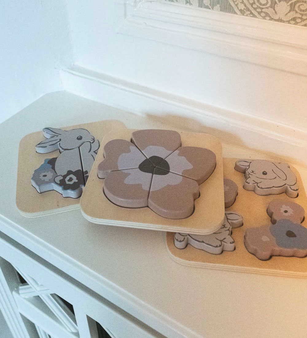 That's Mine Jigsaw Puzzle - 3+4+5 Bricks - Tree - Toby - Bunny