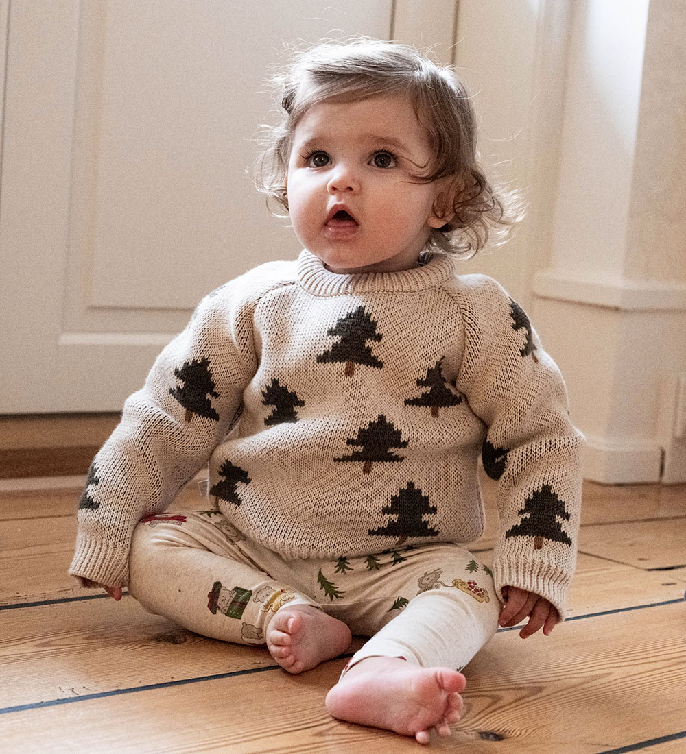 That's Mine Blouse - Gebreid - Fabian - Havermoutmelange