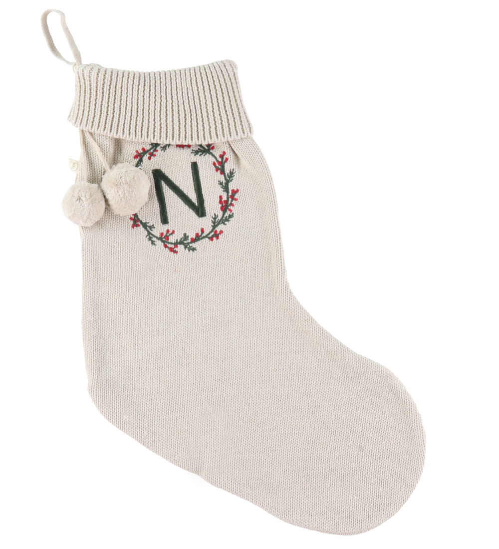 That's Mine Christmas Stocking - Knitted - N - Cam - Peyote