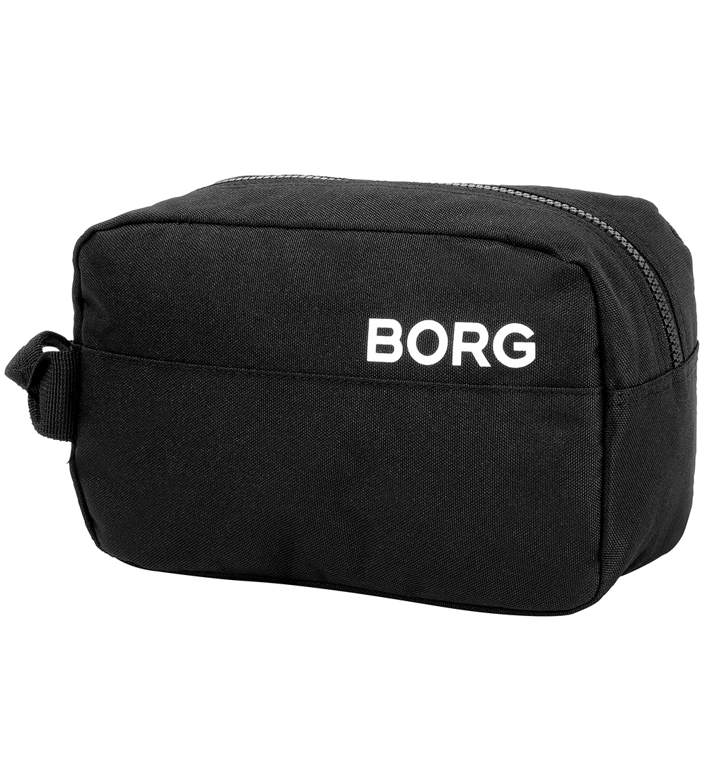 Björn Borg Toiletry Bag - Castle Logo - Black Beauty