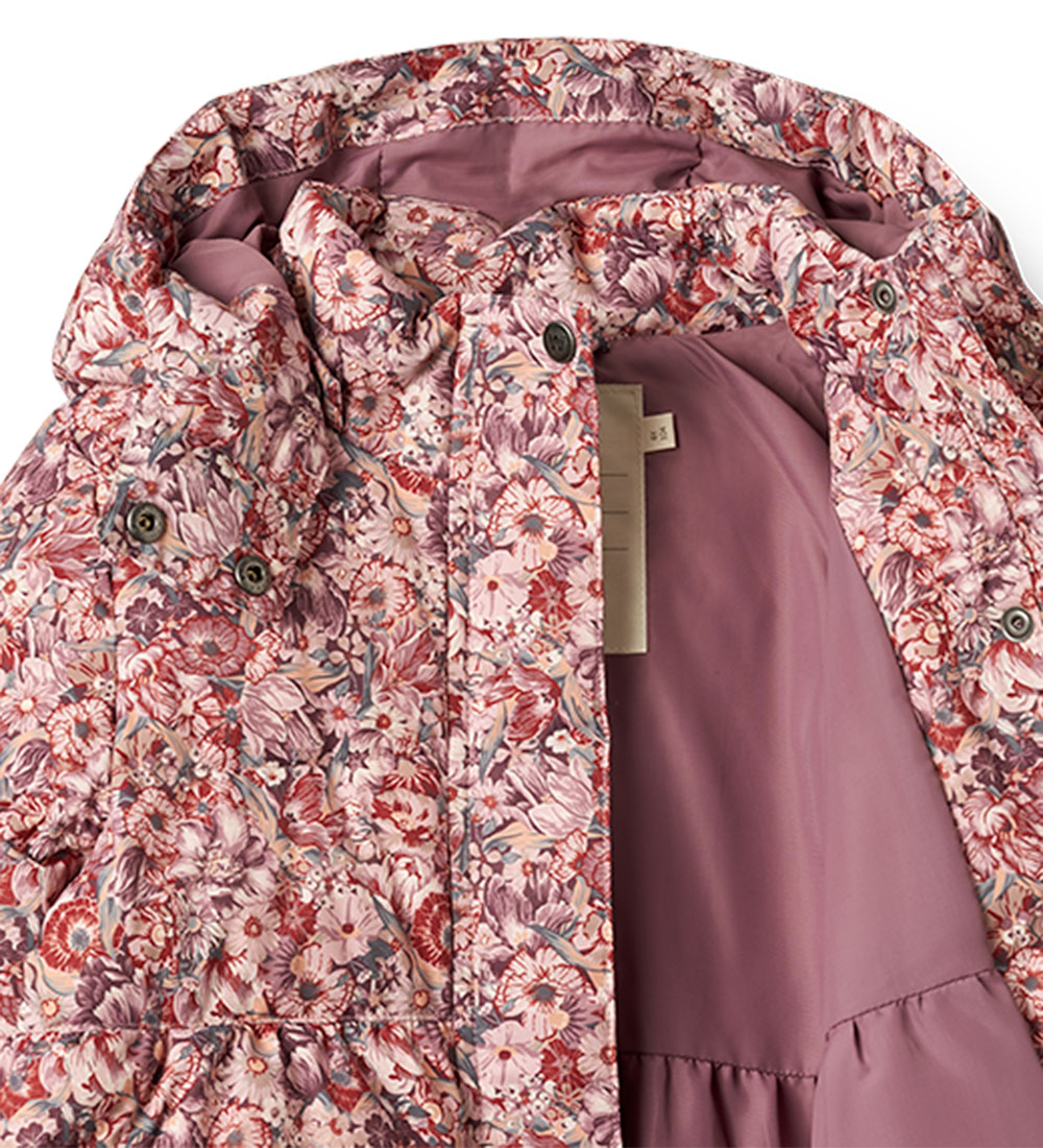 Wheat Puffer Jacket - Karla - Flowers In Plenty