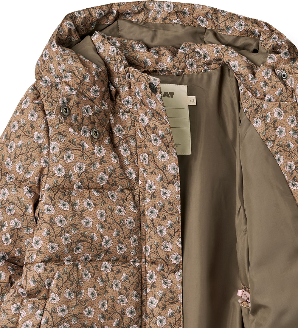 Veste Rembourrée Wheat - Yrsa - Caramel Anémones