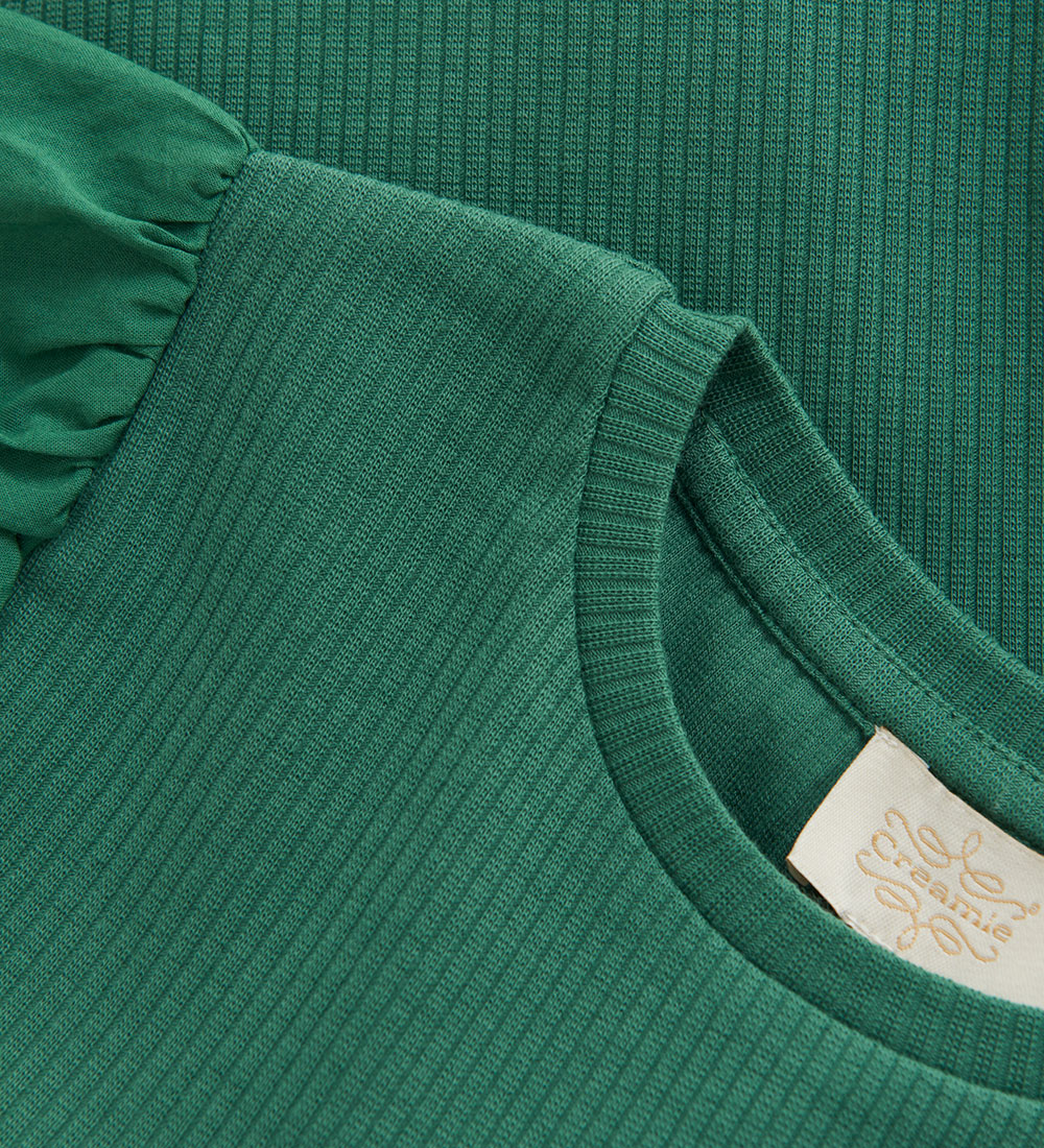 Creamie Blouse - Pine Green