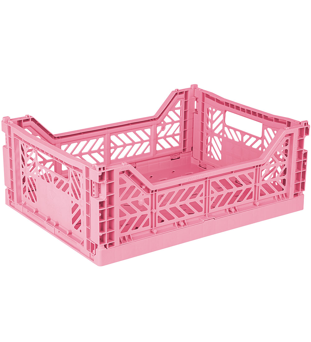 Aykasa Foldable Box - 40x30x15 cm - Midi - Baby Pink