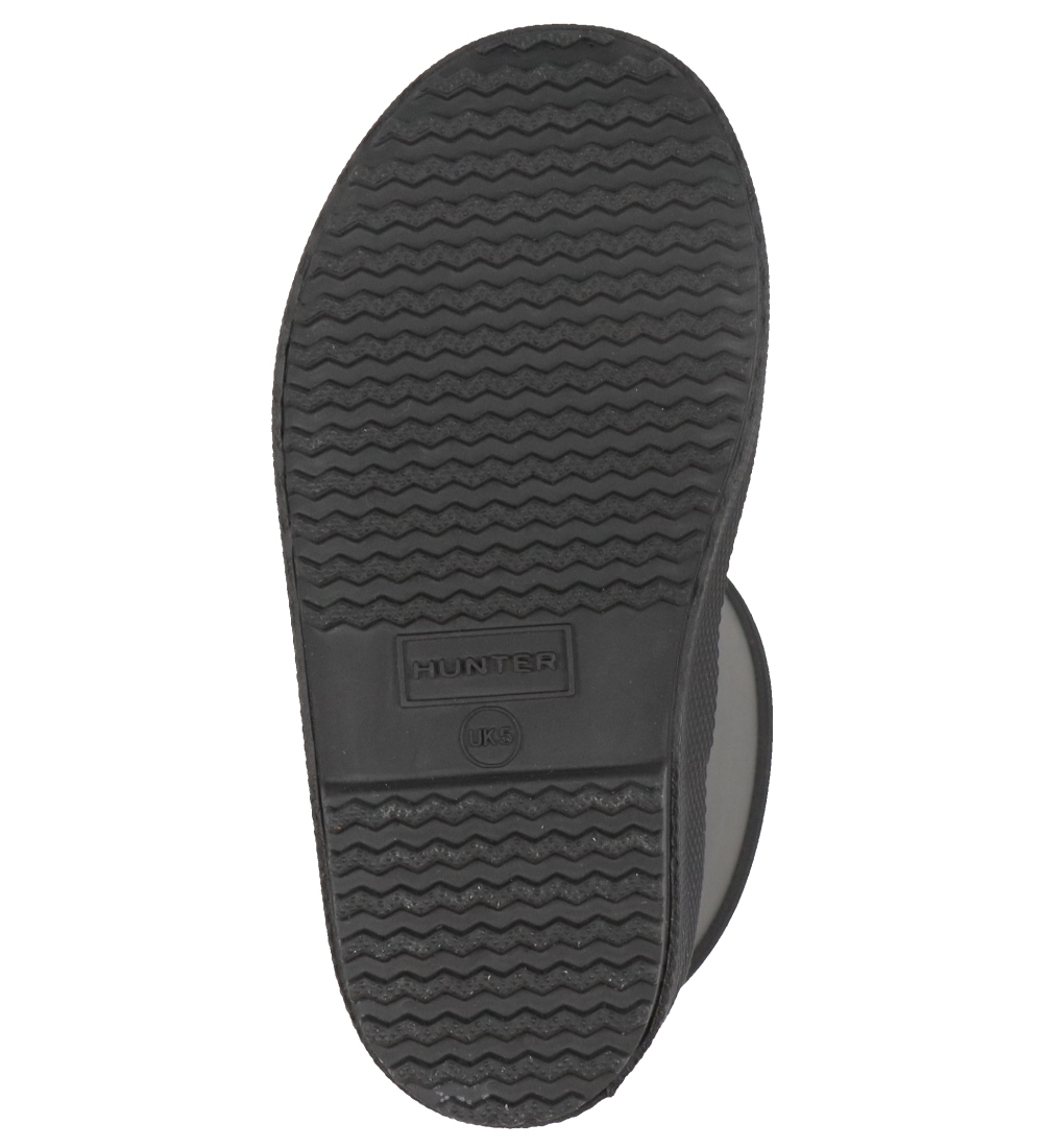 Hunter Rubber Boots - Kids First (Matte) - Black