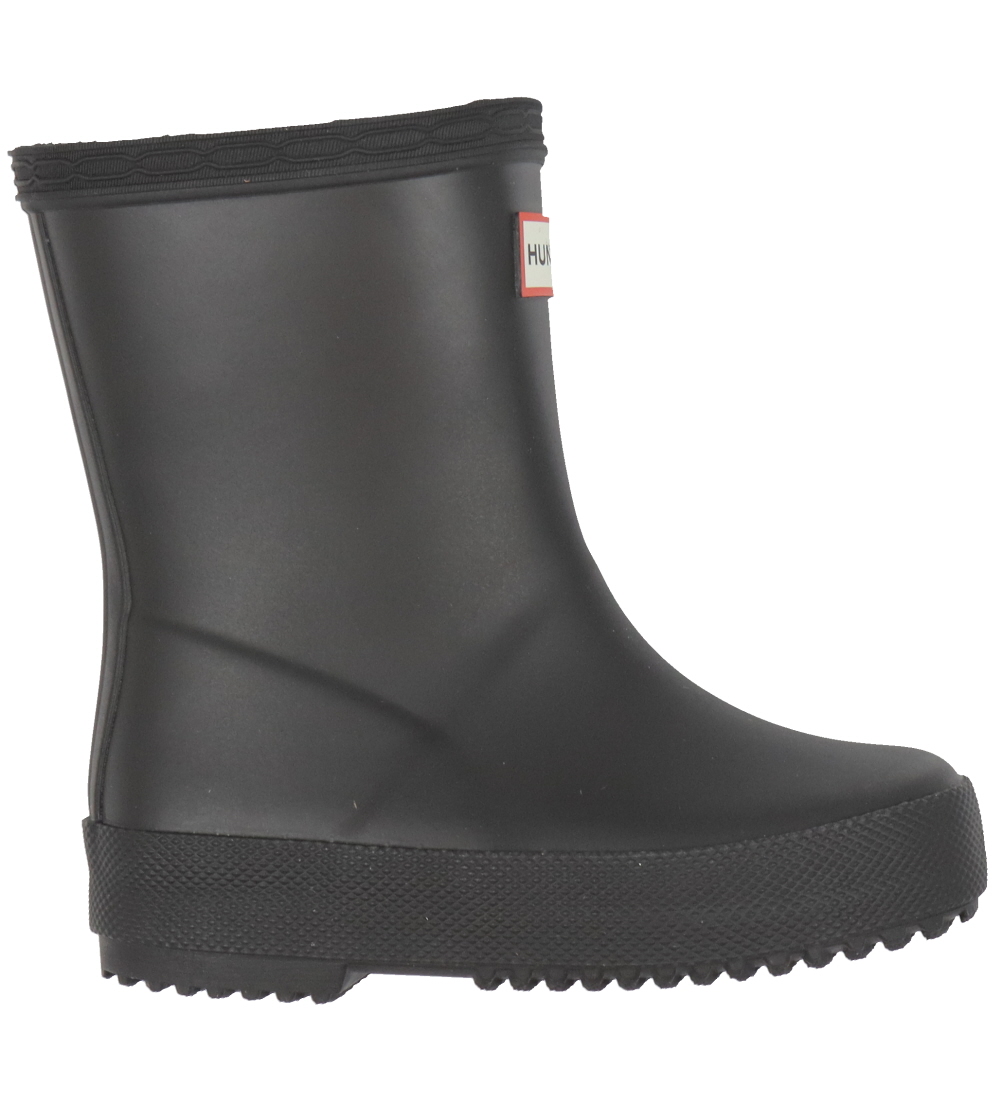 Hunter Rubber Boots - Kids First (Matte) - Black