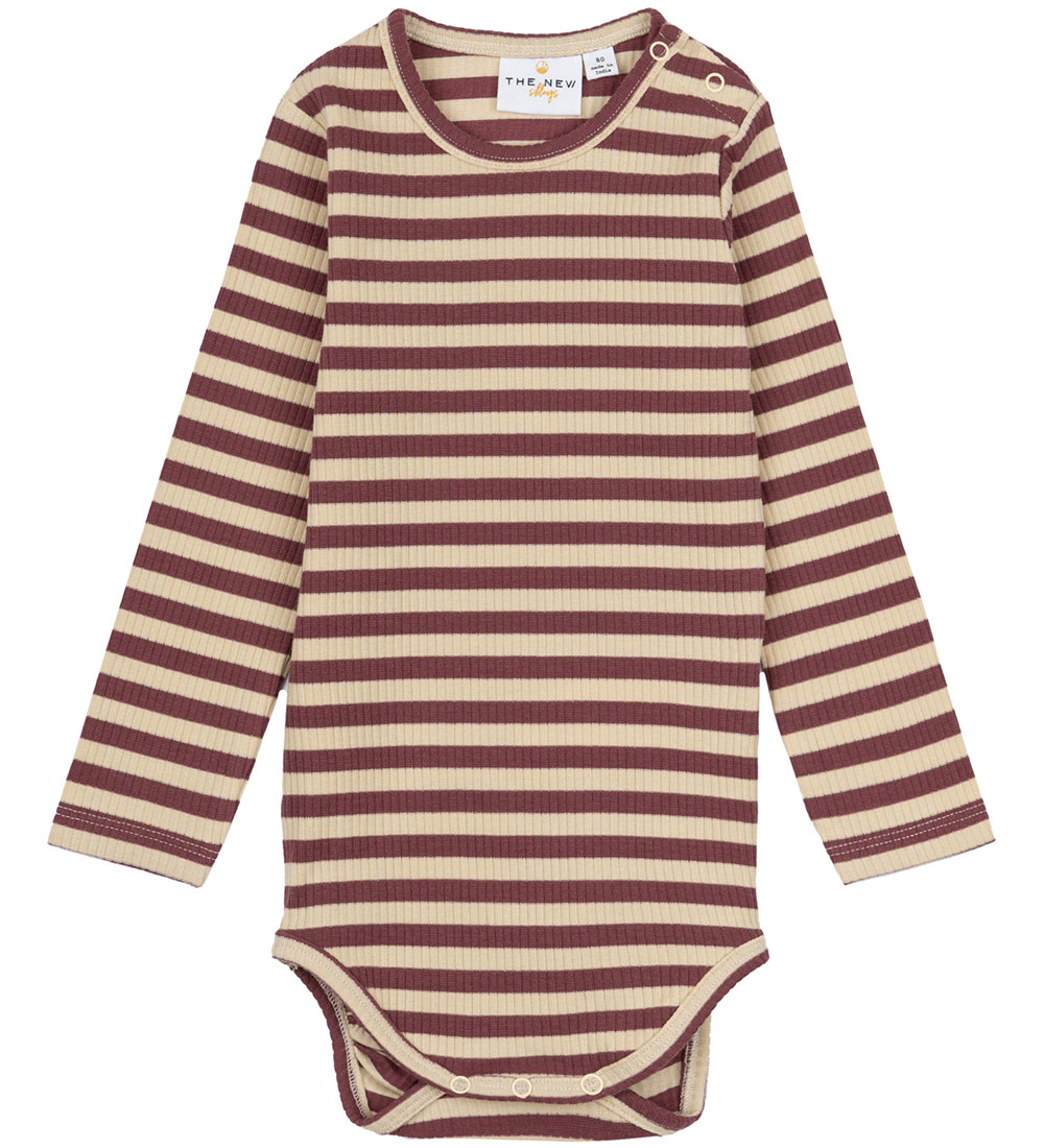 The New Bodysuit L/æ - Rib - TnsFro - Crushed Berry