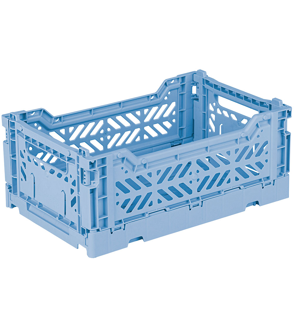 Aykasa Foldable Box - 27x17x11 cm - Mini - Baby Blue