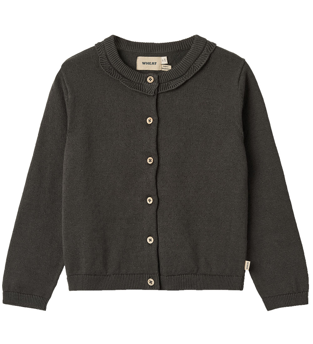 Wheat Cardigan - Knitted - Amy - Raven