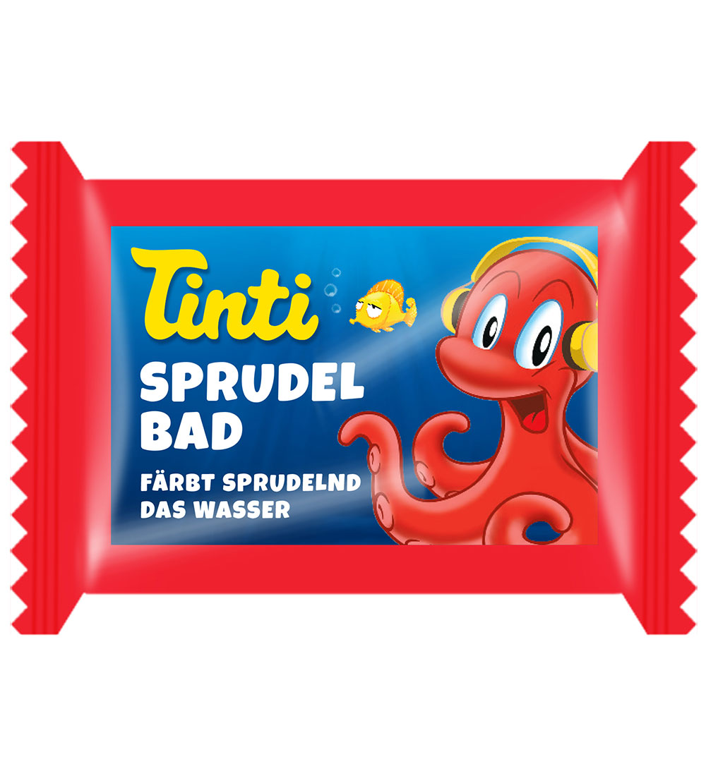 Tinti Badebombe - Rot