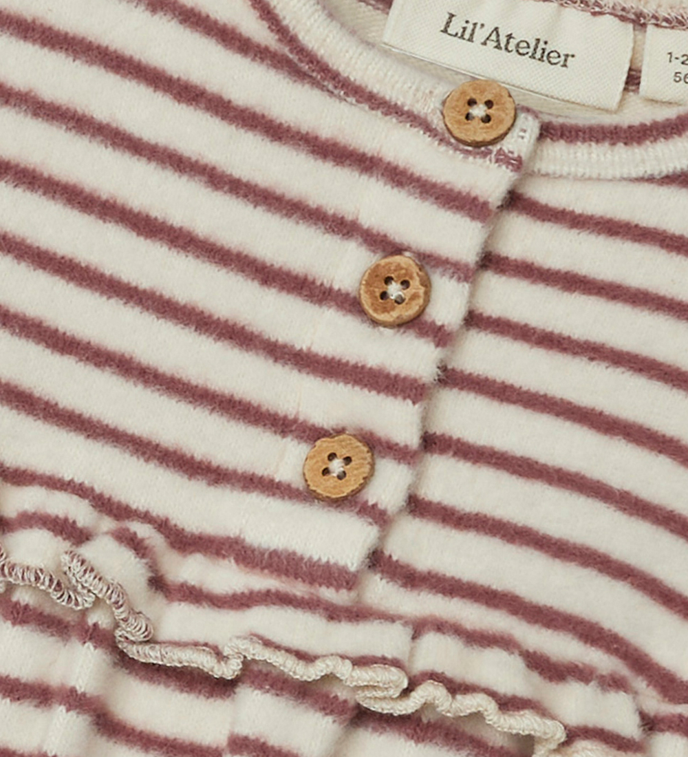 Lil' Atelier Bodysuit w. Skirt L/æ - Knitted - NbfThoro - Birch/