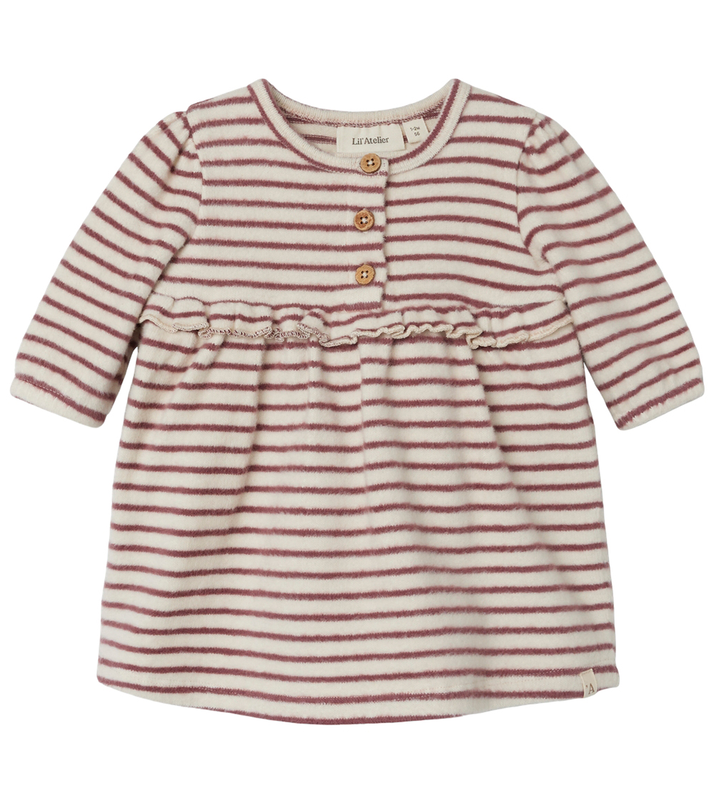 Lil' Atelier Bodysuit w. Skirt L/æ - Knitted - NbfThoro - Birch/
