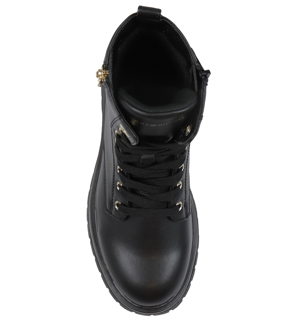 Tommy Hilfiger Boots - Lace-Up - Black