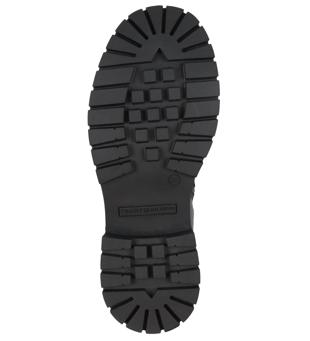 Tommy Hilfiger Boots - Lace-Up - Black