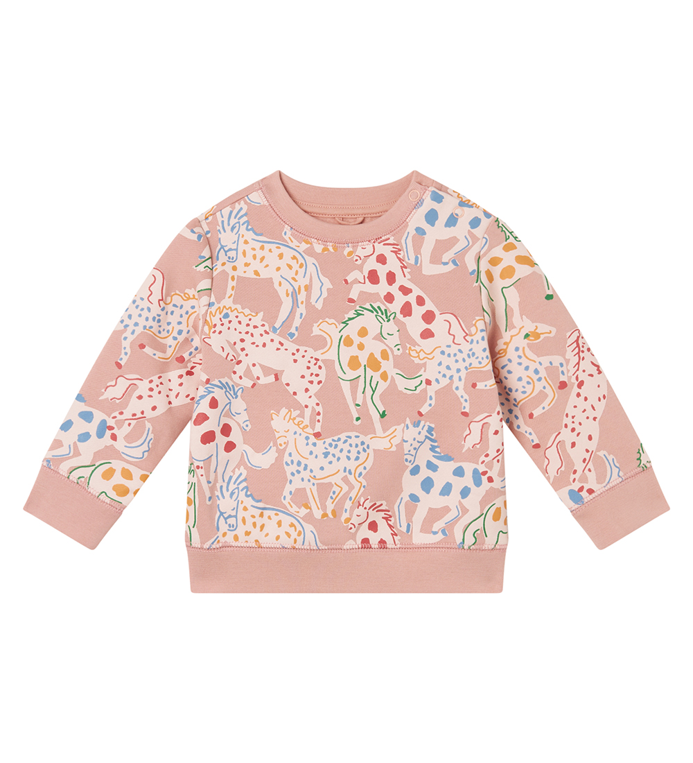 Stella McCartney Kids Peysa - Bleikt M. Hestar